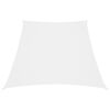 vidaXL Toldo de vela tela oxford trapecio blanco 2/4x3 m