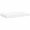vidaXL Estantes flotantes de pared 2 uds MDF blanco 50x23x3,8 cm
