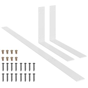 vidaXL Respaldo para sof&aacute; de palets 110 cm hierro blanco