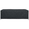 vidaXL Funda para muebles Liso Negro 300 x 200 x 90 cm 600D