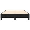 vidaXL Estructura de cama sin colch&oacute;n terciopelo negro 120x190 cm