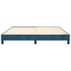 vidaXL Estructura de cama con somier terciopelo azul oscuro 180x200cm