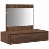 vidaXL Mesa Tocador Marr&oacute;n 83 x 40 x 70 cm Madera de ingenier&iacute;a