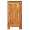 vidaXL Armario de jard&iacute;n madera maciza de acacia 75x35x70 cm
