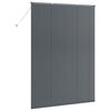 vidaXL Persianas venecianas Manual Gris oscuro 220 x 160 cm Aluminio