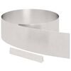 vidaXL Borde de C&eacute;sped 4 uds. 450 x 0,05 x 20 cm Acero inoxidable