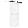vidaXL Puerta Corredera ORKDAL Blanco 83 x 202 cm