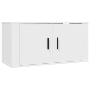 vidaXL Mueble para TV de pared blanco 80x34,5x40 cm
