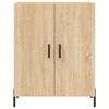 vidaXL Aparador alto madera contrachapada color roble 69,5x34x180 cm