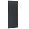 vidaXL Persianas venecianas Manual Negro 220 x 85 cm Aluminio