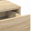 vidaXL Mesa Tocador Roble Sonoma 50 x 41 x 140 cm Madera de ingenier&iacute;a