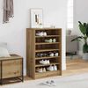 vidaXL Mueble zapatero madera ingenier&iacute;a roble artisan 60x35x92 cm