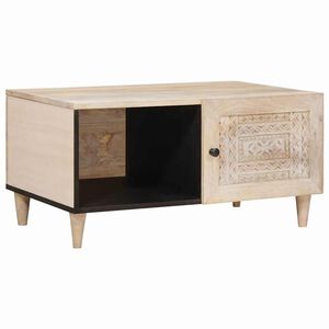 vidaXL Mesa de centro Blanco 100 x 54 x 40 cm Madera de ingenier&iacute;a