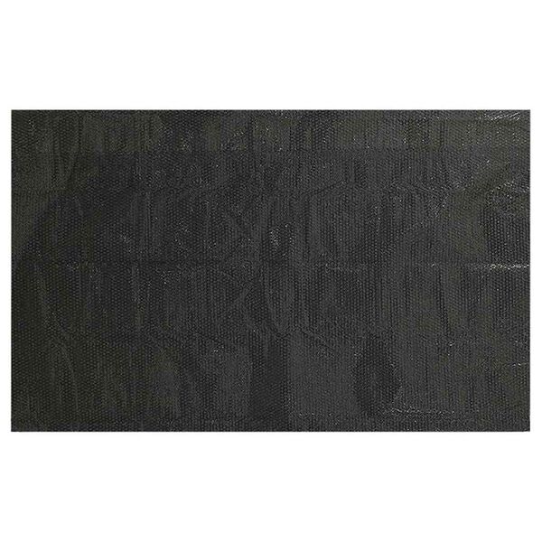 vidaXL Cubierta de piscina rectangular PE negro 800x500 cm