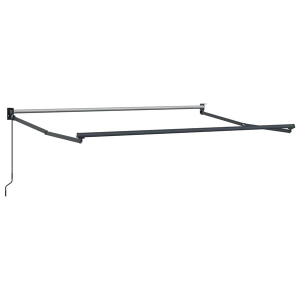 vidaXL Toldo retr&aacute;ctil manual Antracita 2,5 x 2 m