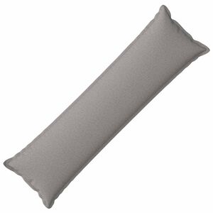 vidaXL Funda de almohada HOUTEN Gris Nube 40 x 145 cm Lino Sint&eacute;tico