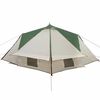 vidaXL Tienda tipi con techo Verde y Gris 490 x 410 x 210 cm