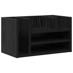 vidaXL Organizador de Escritorio Madera vieja 44,5 x 24 x 25 cm