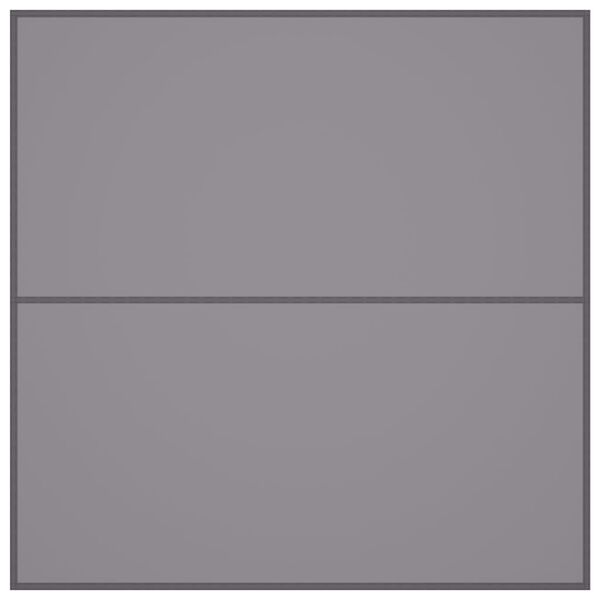 vidaXL Lona de exterior gris 4x4 m