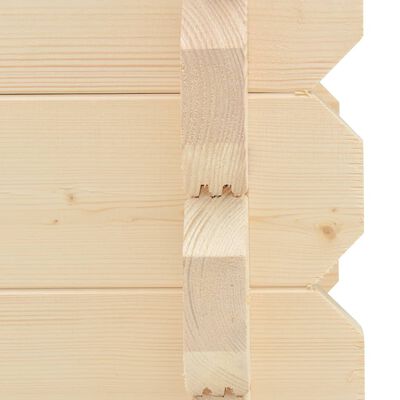 vidaXL Arriate madera maciza de abeto 100x50x87,8 cm 42 mm