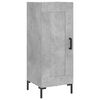 vidaXL Aparador de madera contrachapada gris hormig&oacute;n 34,5x34x90 cm