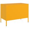 vidaXL Mueble para TV acero amarillo mostaza 68x39x50,5 cm