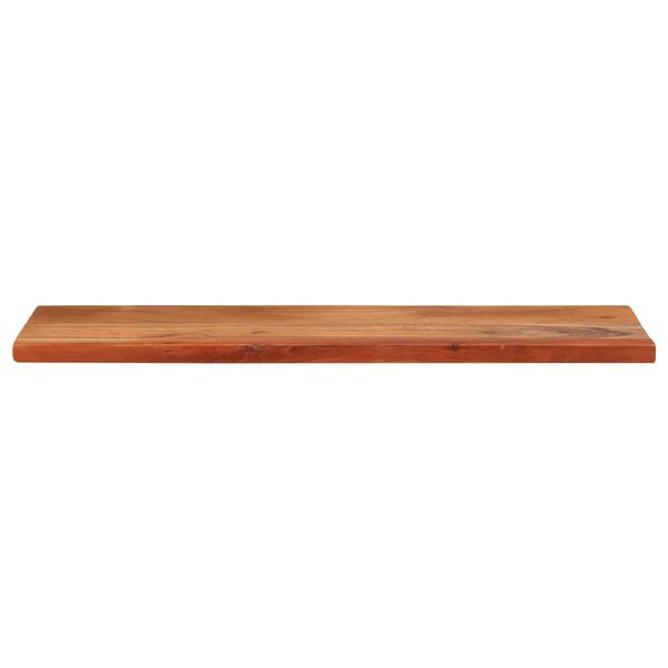 vidaXL Tablero de mesa rectangular madera maciza acacia 80x30x2,5 cm