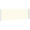 vidaXL Toldo lateral retr&aacute;ctil para patio crema 200x600 cm
