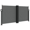 vidaXL Toldo lateral retr&aacute;ctil gris antracita 120x1000 cm