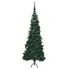 vidaXL &Aacute;rbol de Navidad Artificial de Esquina Verde 180 cm PVC y Metal