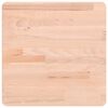 vidaXL Tablero de mesa cuadrado de madera maciza de haya 40x40x1,5 cm