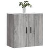 vidaXL Armario de pared madera de ingeniería gris Sonoma 60x31x60 cm