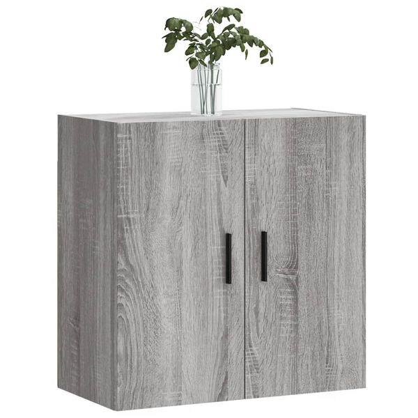 vidaXL Armario de pared madera de ingeniería gris Sonoma 60x31x60 cm