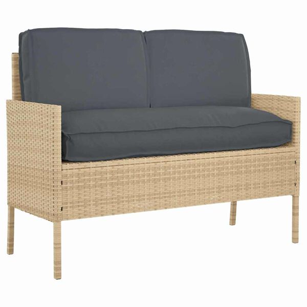 vidaXL Juego de Cojines 3 pcs Antracita Tela Oxford