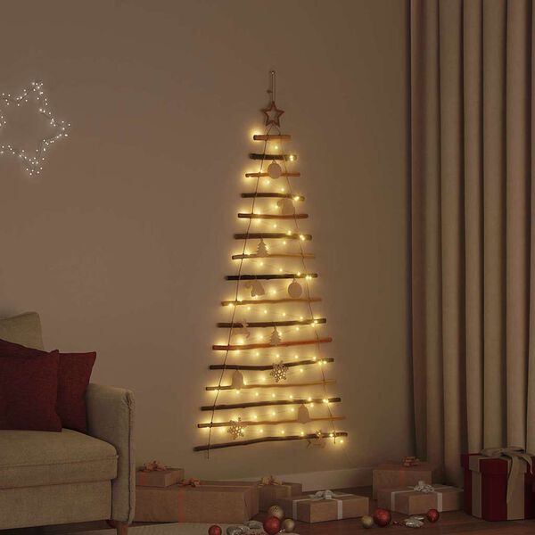 vidaXL &Aacute;rbol de Navidad Natural 150 cm madera maciza de fresno