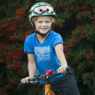 Mini Hornit Lids Casco de bicicleta para niños Military M