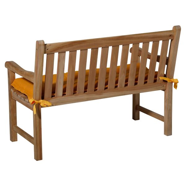 Madison Coj&iacute;n para banco Panama dorado brillo 150x48 cm