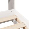 vidaXL Estructura de cama sin colch&oacute;n madera maciza de pino 160x200 cm