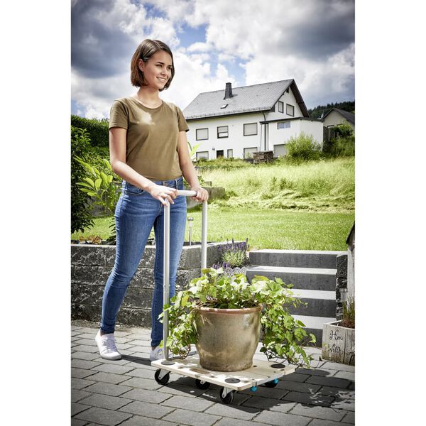 wolfcraft Soporte rodante para muebles 5 en 1 con asa FT350B 5548000