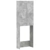 vidaXL Mueble de ba&ntilde;o DELFT Gris Hormig&oacute;n 66 x 25,5 x 190 cm