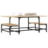 vidaXL Mesa de centro madera de ingenier&iacute;a roble Sonoma 100x50,5x40 cm