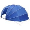 vidaXL Tienda de piscina tipo c&uacute;pula 538 x 440 x 204 cm Azul Azure