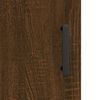 vidaXL Aparador madera de ingenier&iacute;a marr&oacute;n roble 34,5x34x90 cm