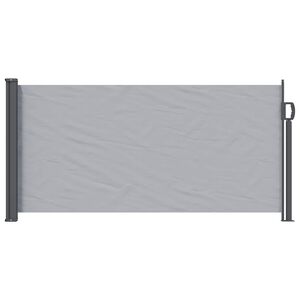 vidaXL Toldo lateral retr&aacute;ctil 300 x 100 cm Poli&eacute;ster Rectangular Gris