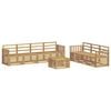 vidaXL Juegos de sof&aacute;s Madera de Acacia S&oacute;lida