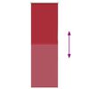 vidaXL Estor Enrollable Opaco Rojo 55x130 cm Tela Ancho 50,7 cm