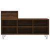 vidaXL Mueble zapatero madera contrachapada roble marrón 102x36x60 cm
