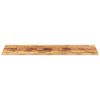 vidaXL Tablero de mesa rectangular madera mango rugosa 160x50x3,8 cm