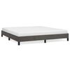 vidaXL Estructura de cama sin colch&oacute;n terciopelo gris oscuro 180x200cm