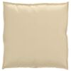 vidaXL Cojín Beige 70 x 70 x 12 cm Tela Oxford
